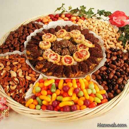 شیرینی و آجیل عید