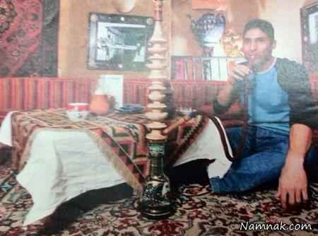 وحید هاشمیان بازیکنان تیم ملی قلیان کشیدن هاشمیان