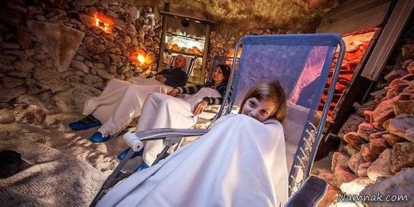 درمان بیماری ها با اسپلیلیوتراپی یا غاردرمانی غار نمک درمانی