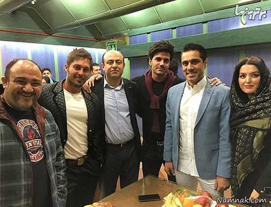 مهران غفوریان، دانیال عبادی در کنار افشین پیروانی و همسرش مهران غفوریان، دانیال عبادی در کنار افشین پیروانی و همسرش