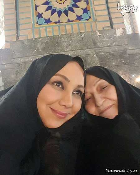 بهنوش بختیاری و مادرش بهنوش بختیاری و مادرش