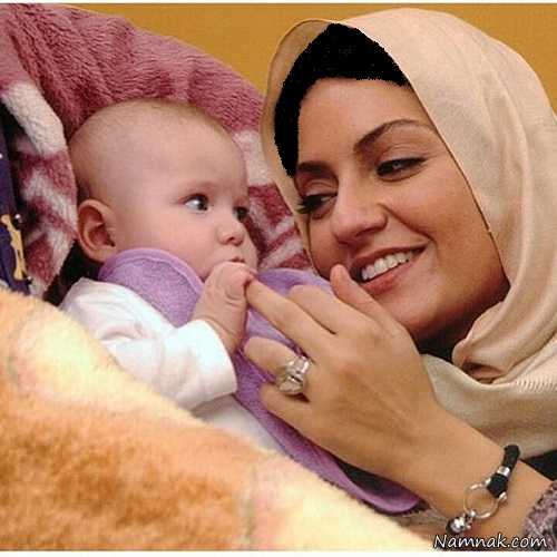 مهناز افشار و دخترش