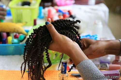 آرایشگاه زنانه در آفریقا