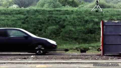 آزمایش صحنه تصادف