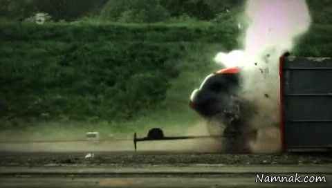 آزمایش صحنه تصادف