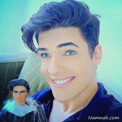 پسر باربی شکل