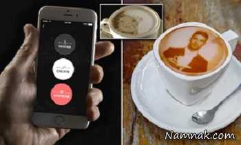 عکس های ماندگار روی قهوه