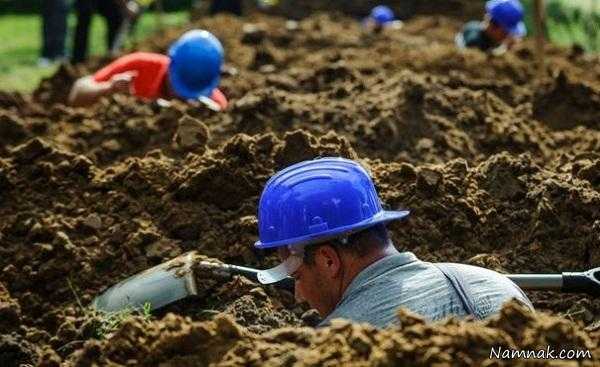 مسابقه قبرکنی