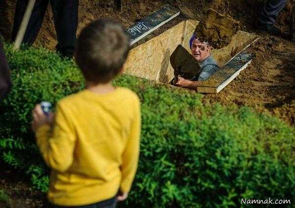 مسابقه قبرکنی