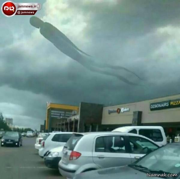 چیزی شبیه ارواح خبیثه در آسمان شبح