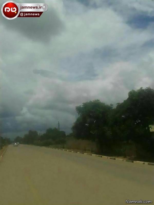 شبح ترسناک در آسمان شبح