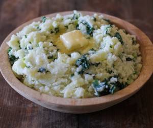 پوره کلم و سیب زمینی (Colcannon)