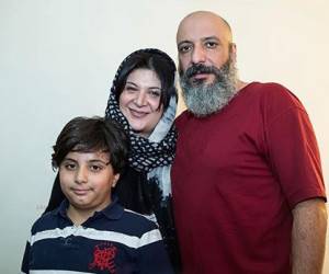 امیر جعفری و همسرش