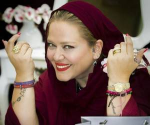 بهاره رهنما و همسر و دخترش