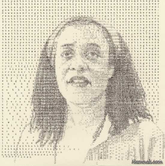 ابتکار جالب پرتره های زیبا