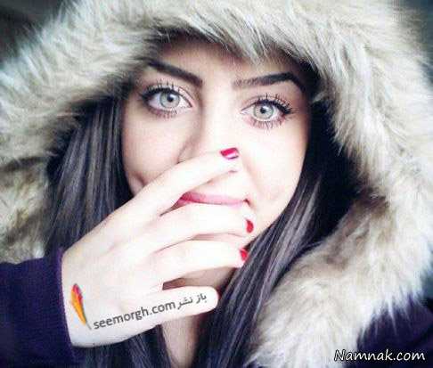 چشم دختر عراقی زیباترین دختر اینستاگرام