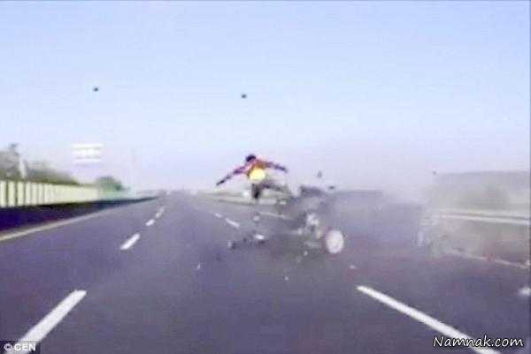 پرت شدن از ماشین