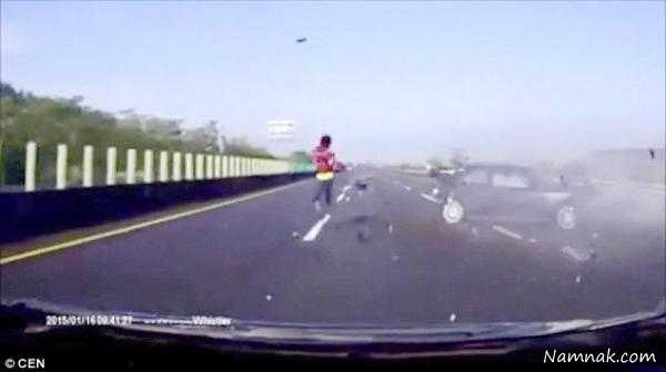 پرت شدن از ماشین