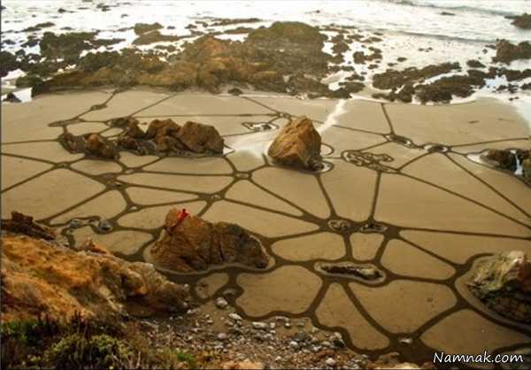 شن های ساحل