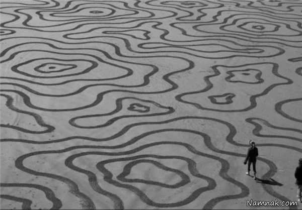 شن های ساحل