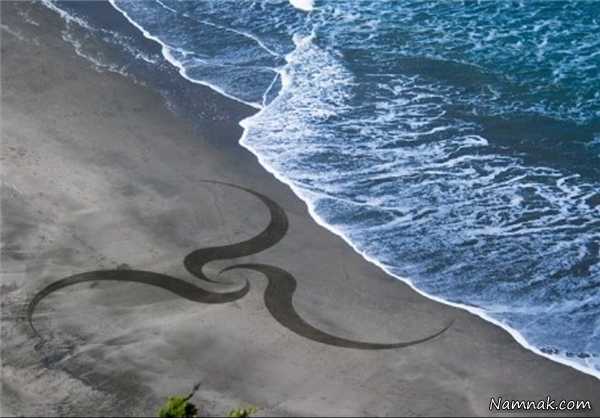 شن های ساحل