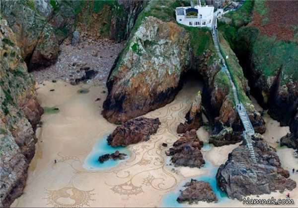 شن های ساحل