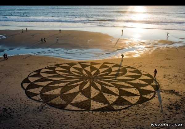 شن های ساحل