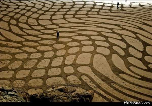 شن های ساحل