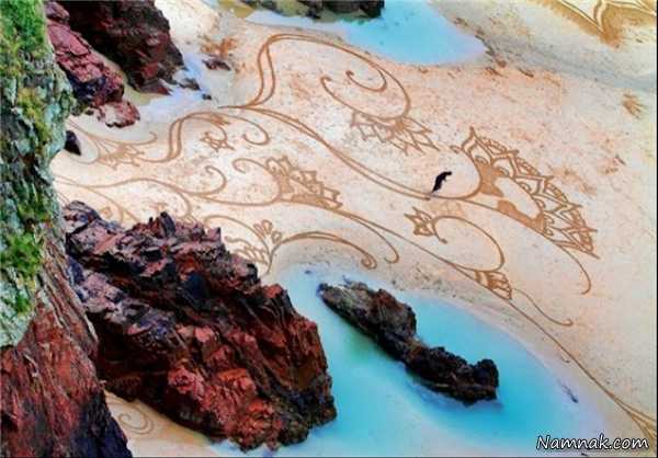 شن های ساحل