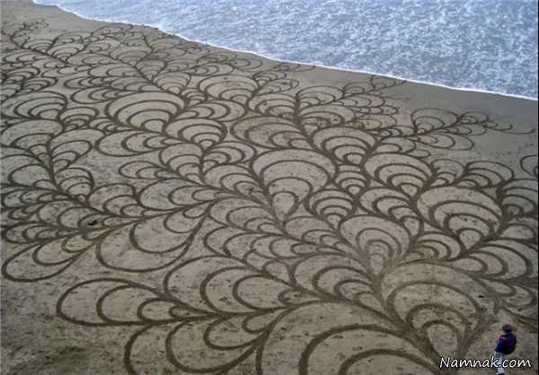 شن های ساحل