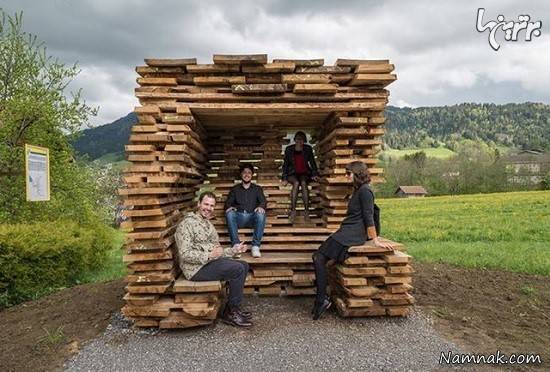 عجیب ایستگاه اتوبوس