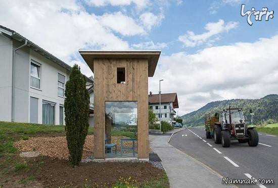 عجیب ایستگاه اتوبوس