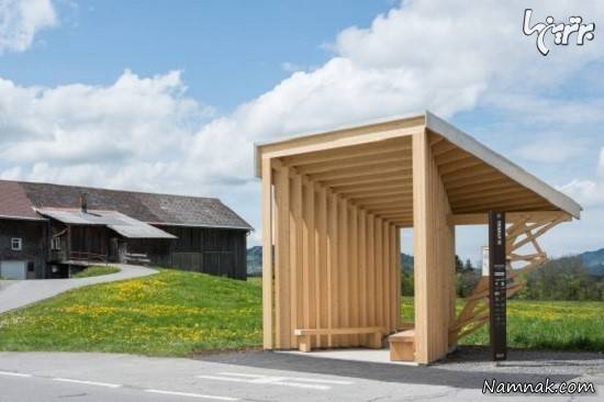 عجیب ایستگاه اتوبوس