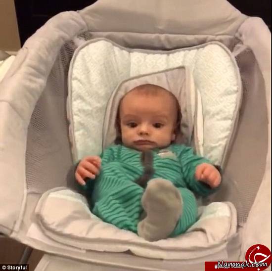 نوزاد بامزه