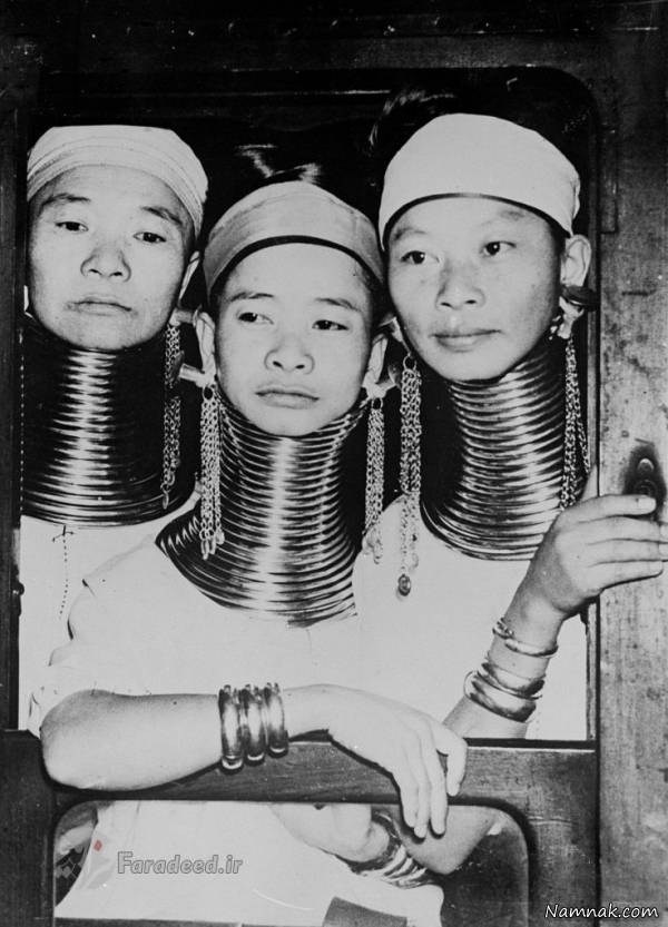 زنان زنان گردن دراز