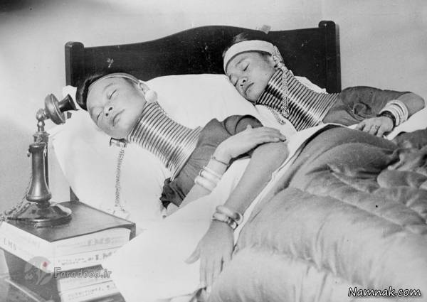 زنان گردن زرافه ای زنان گردن دراز