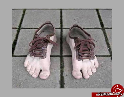 کفش های عجیب