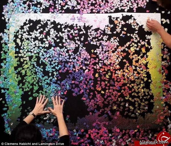 ساخت سخت ترین پازل دنیا + تصاویر پازل سخت