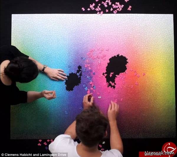 ساخت سخت ترین پازل دنیا + تصاویر پازل سخت