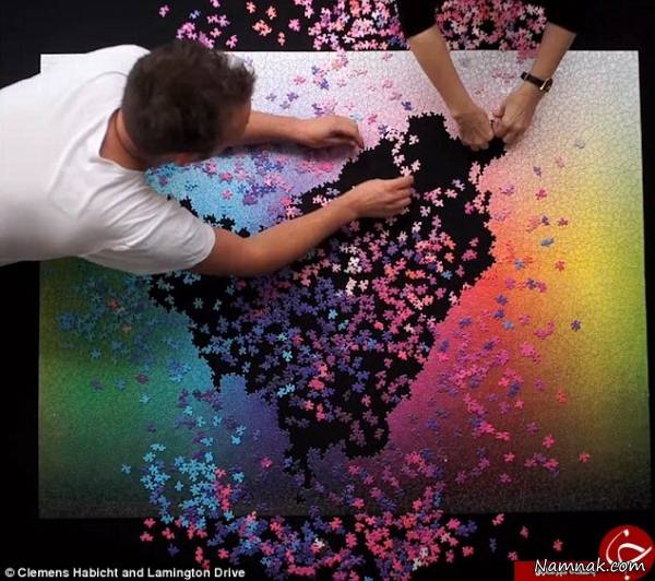 ساخت سخت ترین پازل دنیا + تصاویر پازل سخت