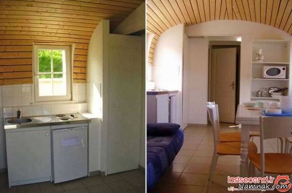 محله ای دیدنی با خانه های قایقی + عکس خانه های قایقی