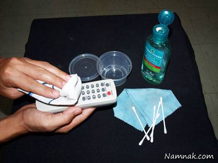 کنترل وسایل الکترونیکی