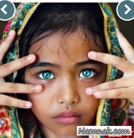 انسان هایی با چشمان زیبا و خیره کننده + عکس چشمان زیبا