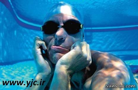 رکورد جهانی نفس گیری زیر آب + عکس رکورد جهانی
