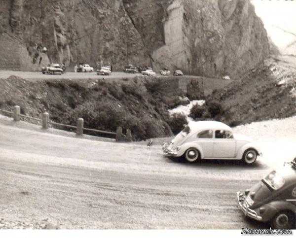 جاده چالوس در قدیم عکسهای قدیمی و جالب