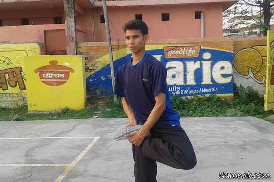 انعطاف پذیری کاراته باز نپالی کاراته باز نپالی