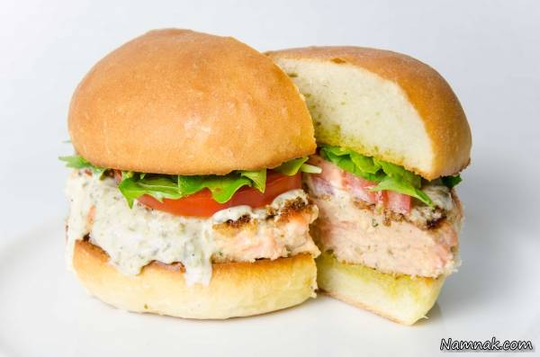 برگر سالمون