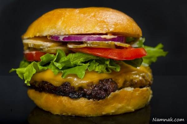 طرز تهیه برگر پنیر تنوری برگر پنیر تنوری