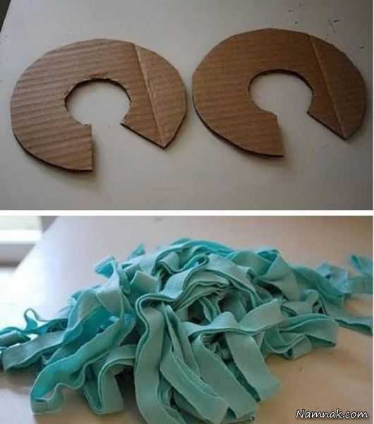  شیوه ساخت آویزهای تزئینی با پارچه