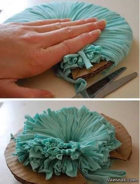 آویزهای تزئینی زیبا و پارچه ای